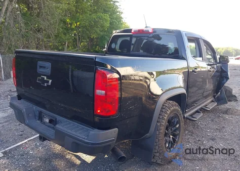 2018 Chevrolet Colorado Zr2 из США, поврежденный, VIN 1GCGTEEN8J1217265